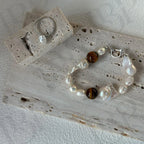Large Baroque Pearl Bracelet - Irregular Beauty Pearl