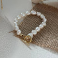 Irregular Baroque Pearl Bracelet -14k Gold Filled - Irregular Beauty Pearl