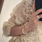Irregular Baroque Pearl Bracelet -14k Gold Filled - Irregular Beauty Pearl