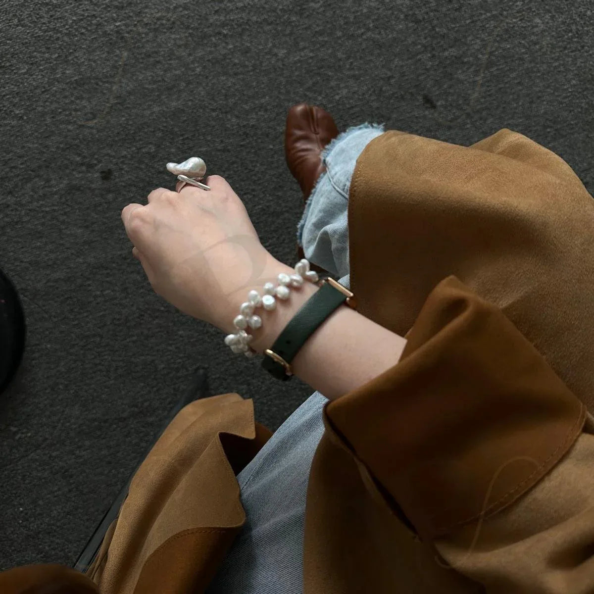 Keshi Pearl Bracelet - Irregular Beauty Pearl