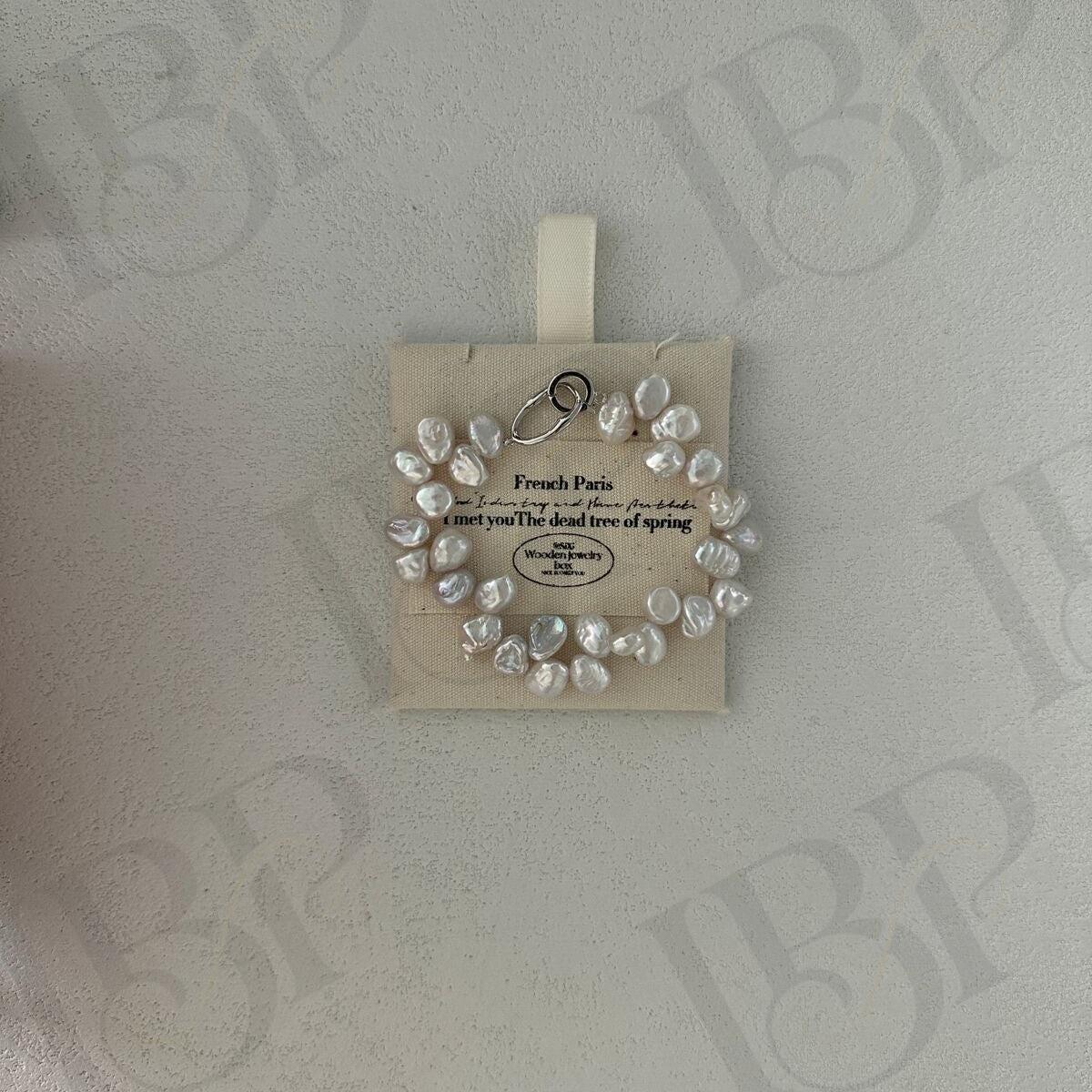 Keshi Pearl Bracelet - Irregular Beauty Pearl