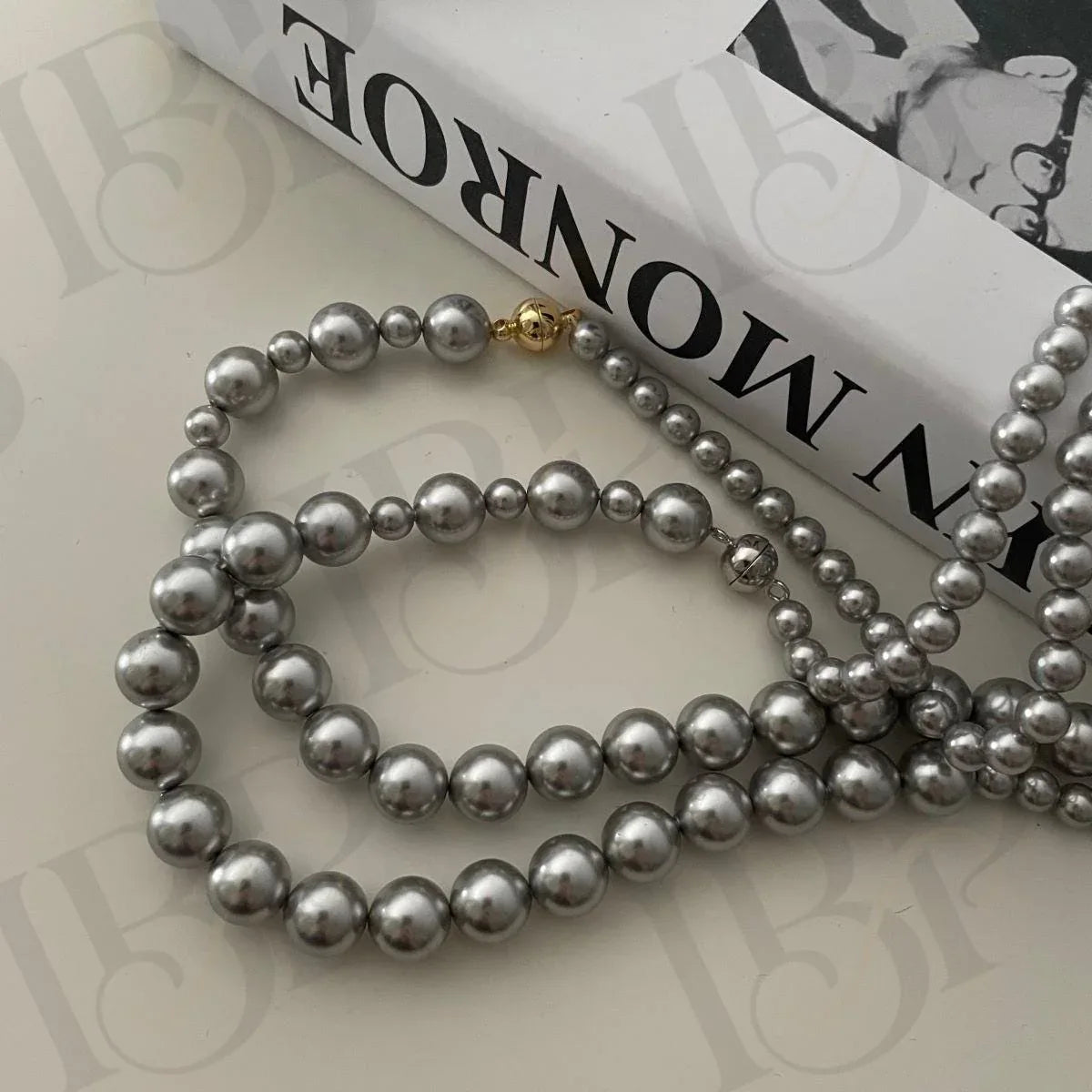 Swarovski Pearl Necklace - Sterling Silver or 14k Gold Filled - Irregular Beauty Pearl