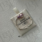 Metallic Pink Baroque Pearl Bracelet – Sterling Silver Crushed Bead Strand - Irregular Beauty Pearl