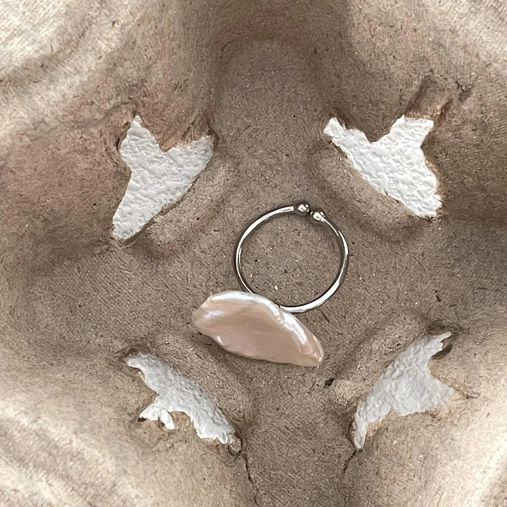 Keshi Pearl Ring - Irregular Beauty Pearl