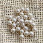 Sterling Silver Pearl Stud Earrings