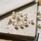 6mm Button Pearl Stud Earrings