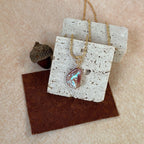 Iridescent Petal Pearl Necklace - Irregular Beauty Pearl