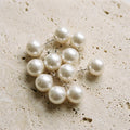 Sterling Silver Pearl Stud Earrings