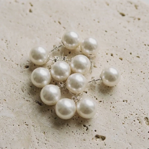 10mm Swarovski Pearl Stud Earrings