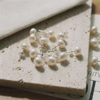 6mm Button Pearl Stud Earrings